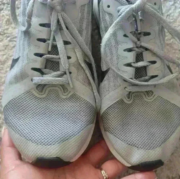 Nike Youth Downshifter 8 Gray Running Shoes Wide Lightweight Athletic Sneaker 7Y - Picture 5 of 14